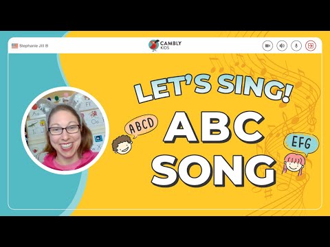 【キッズ英会話】ABC Song を講師と歌おう 🎵 | Cambly Kids